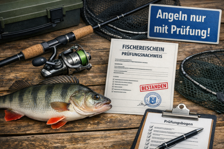 Prüfung Fischereischein September